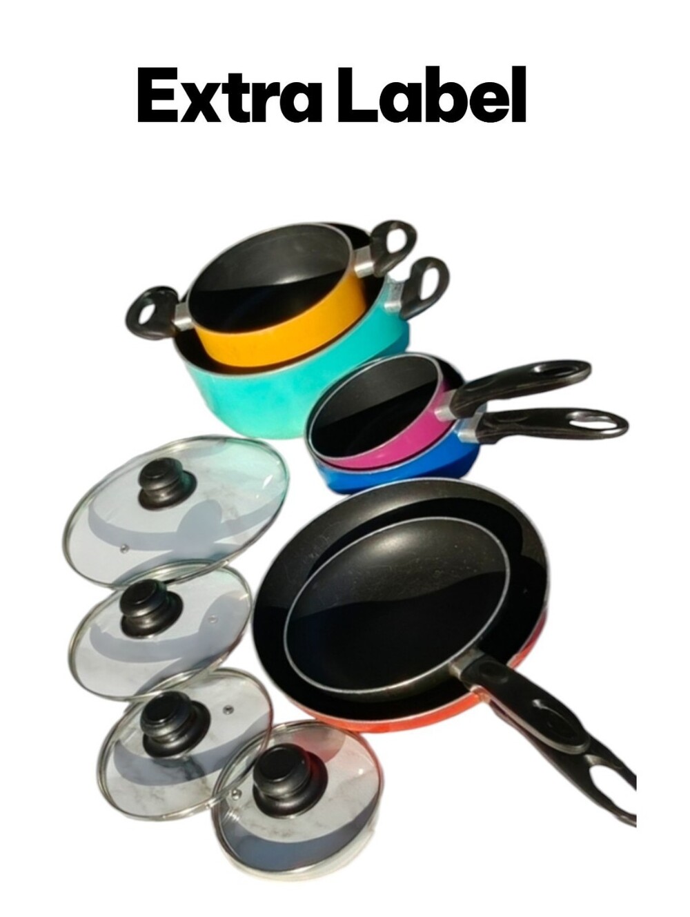 Extra Label For Vremi 10-Piece Cookware Set Shipping